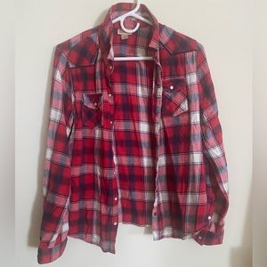 Mossimo Supply Co plaid button down